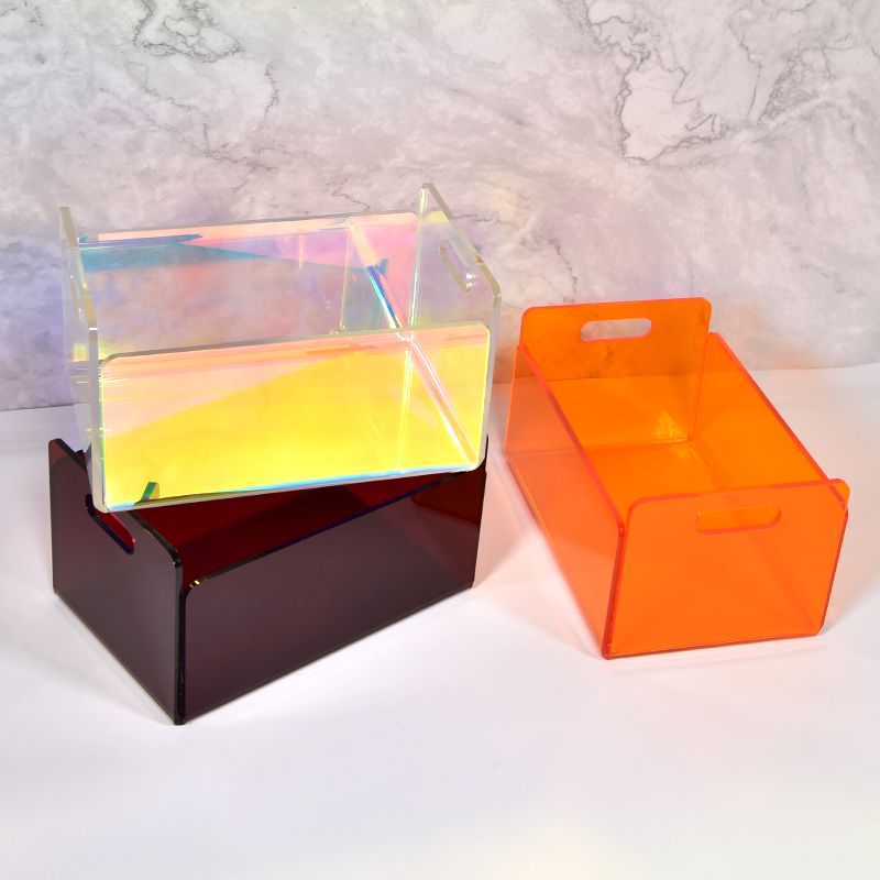 Food Storage In Cabinets - Contenitori in acrilico trasparente per la