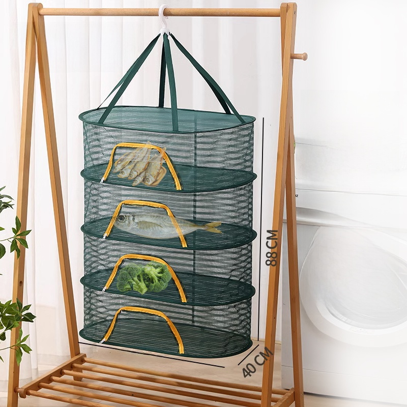 Food Storage Net - Rete Multiuso Spessa per Essiccare Alimenti,