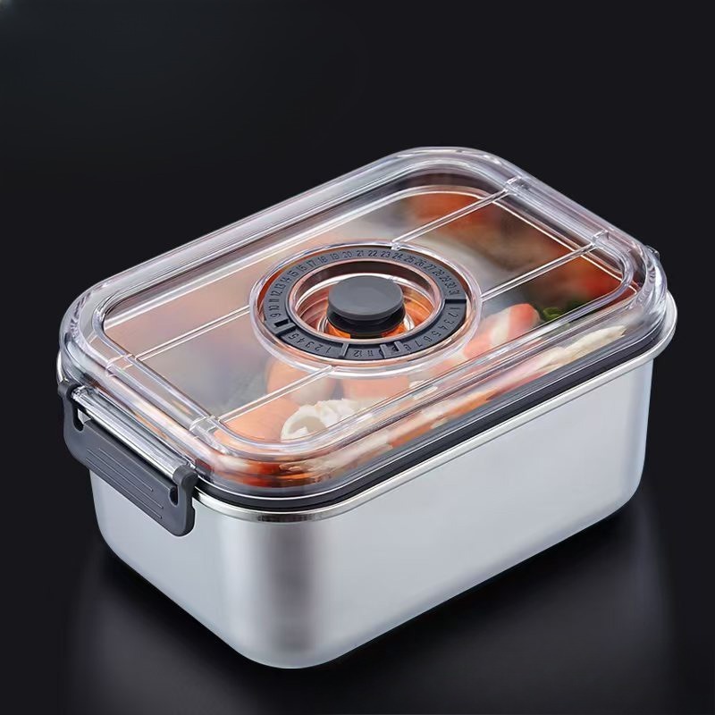 Food Storage Vacuum Containers - Contenitore per Alimenti Sottovuoto in Acciaio