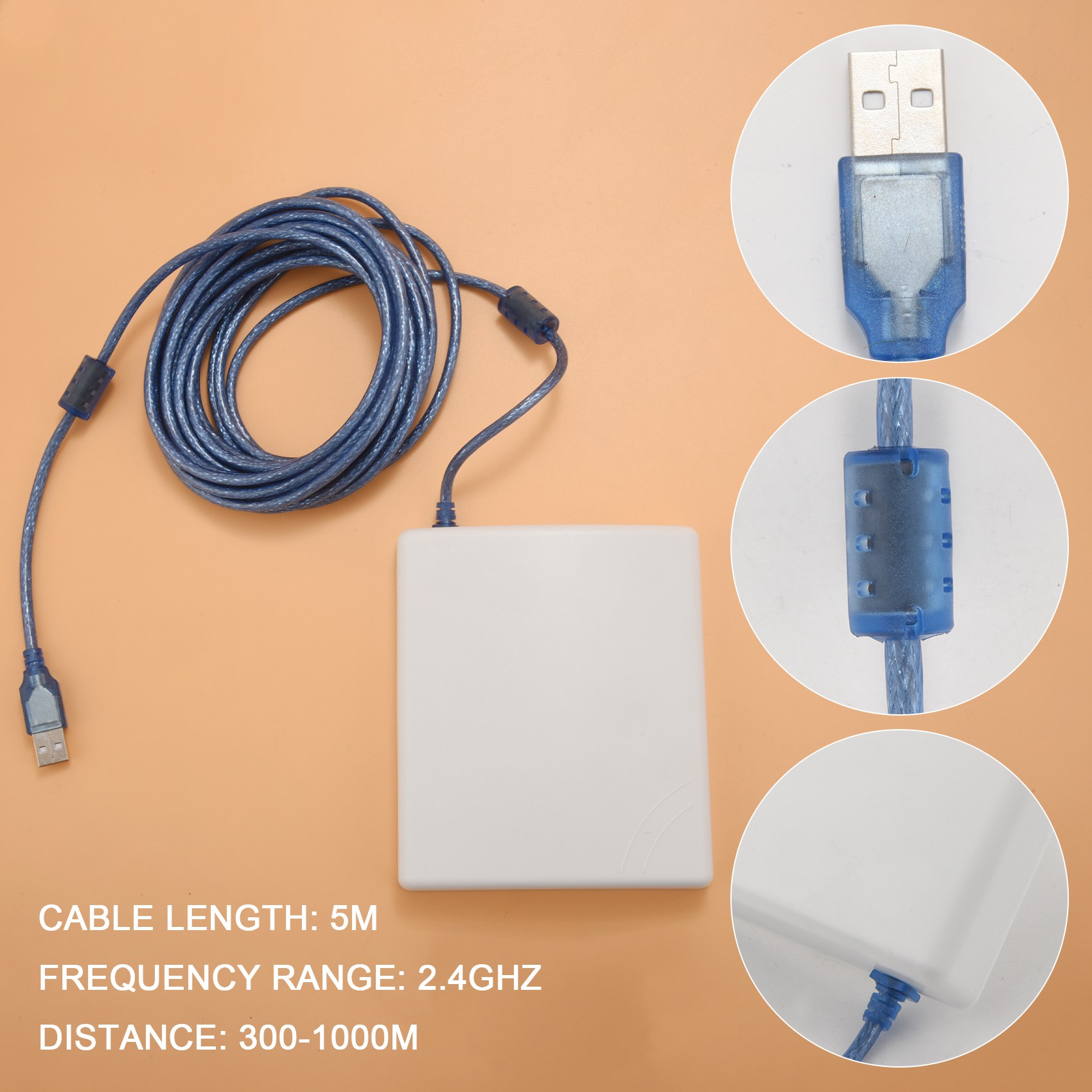 Food Storage Range - Adattatore USB Wireless A04R-150Mbps con Antenna