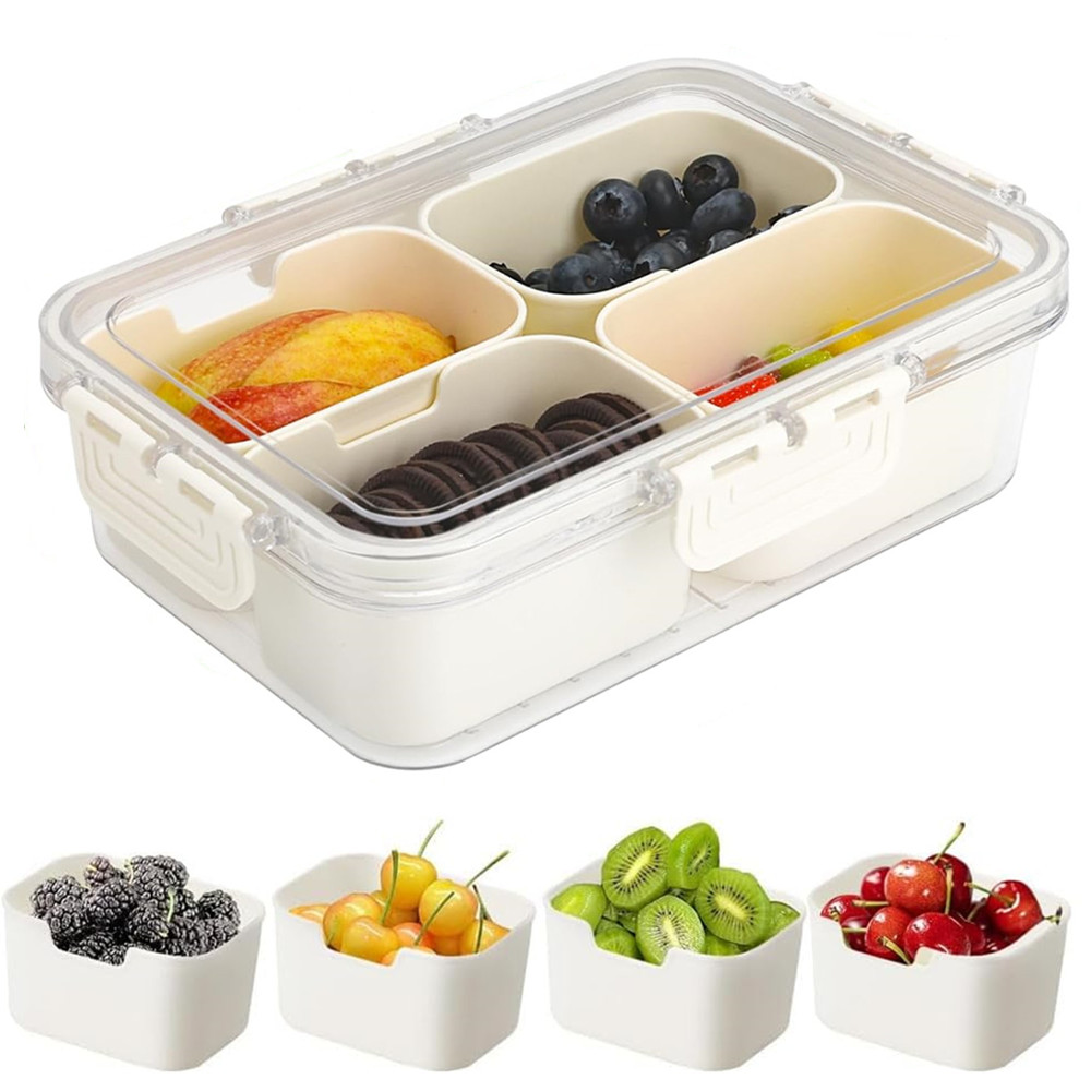 Food Storage Quart - Contenitore Portatile per Alimenti, Scatola per
