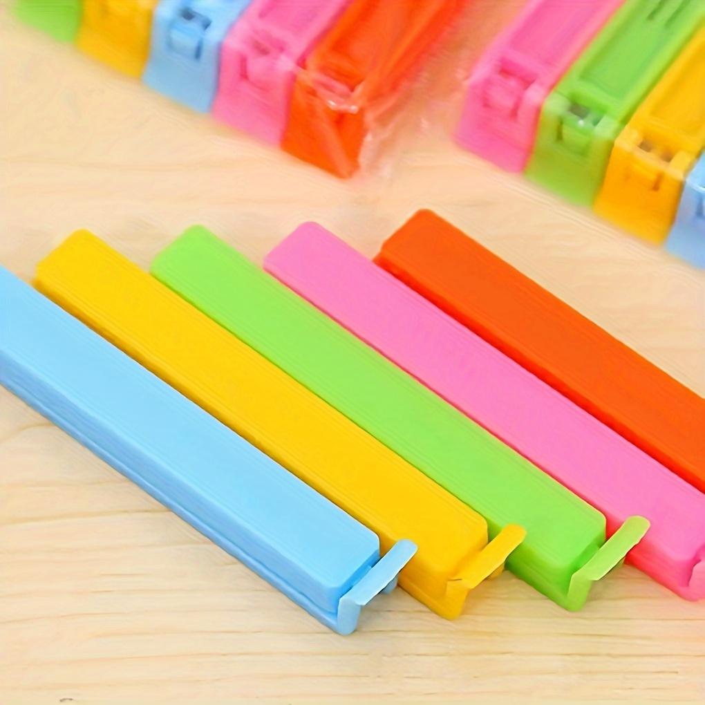 Food Storage Zip Lock Bags - 10/20/30 pezzi di clip sigillanti colorate