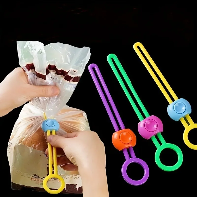 Food Storage Zip Lock Bags - 5/10PCS Portatile Clip di Tenuta Per
