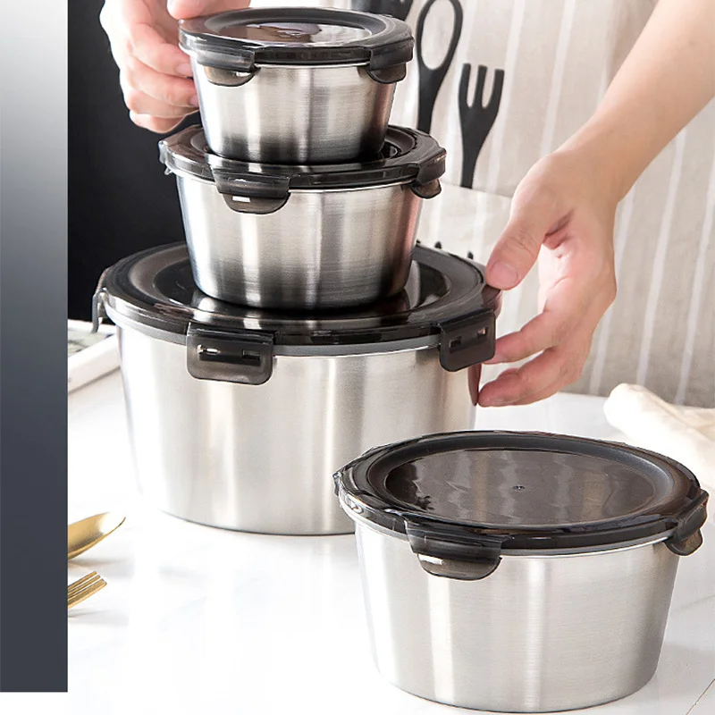 Food Storage Quart - Bento Lunch Box in acciaio inossidabile