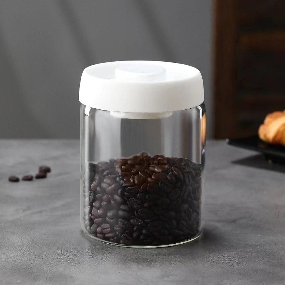 Food Storage Vacuum Containers - Barattolo Sottovuoto Antiumidità in Vetro Borosilicato