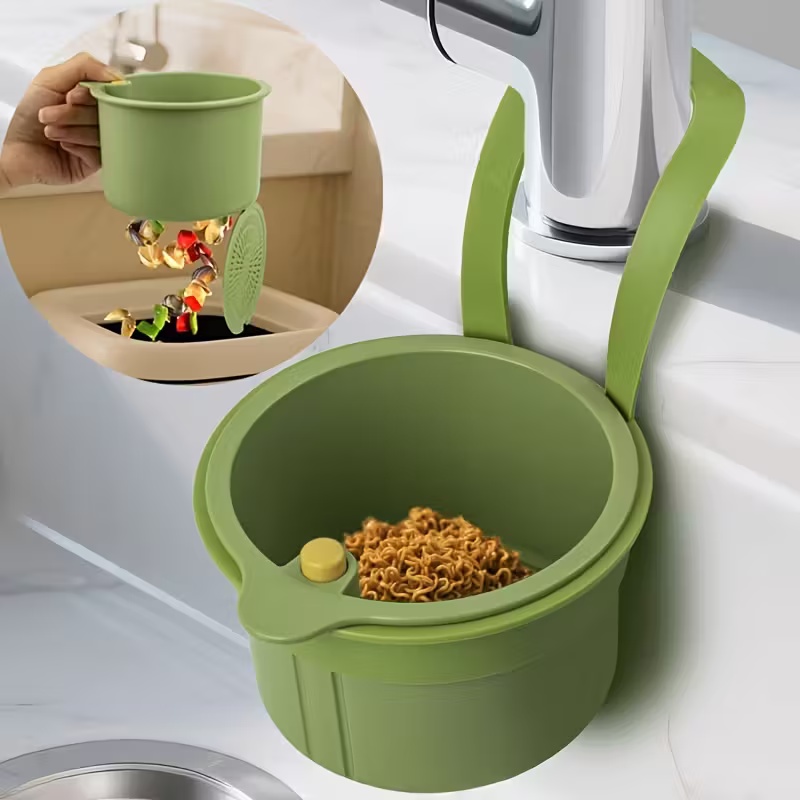 Food Storage Types - Cestello scolapiatti a pressione multifunzionale per