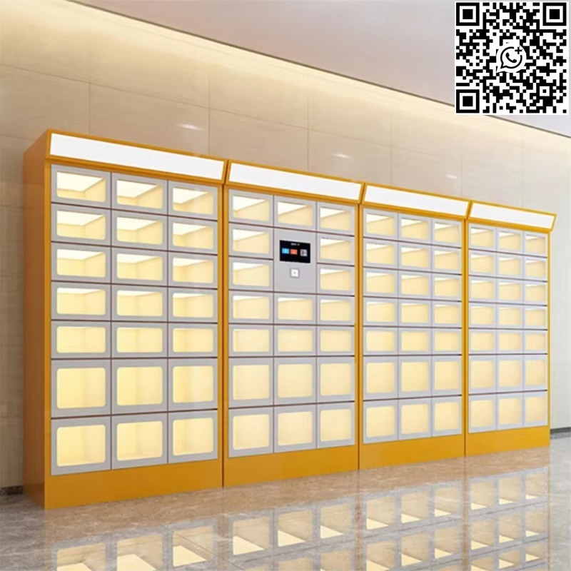 Food Storage In Cabinets - Armadietto Elettronico a Doppia Facciata Personalizzato