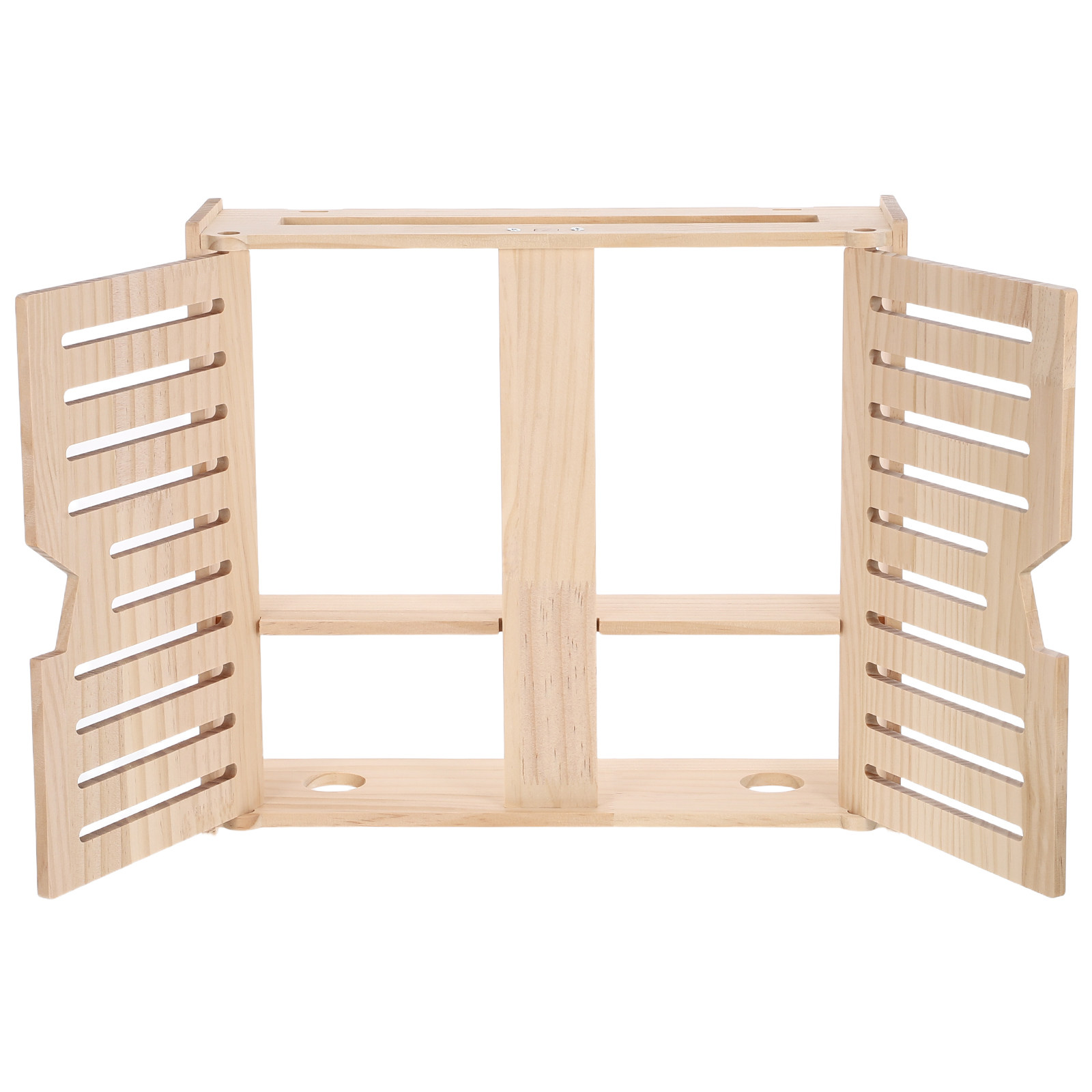 Food Storage In Cabinets - Mobiletto da Parete in Legno Naturale