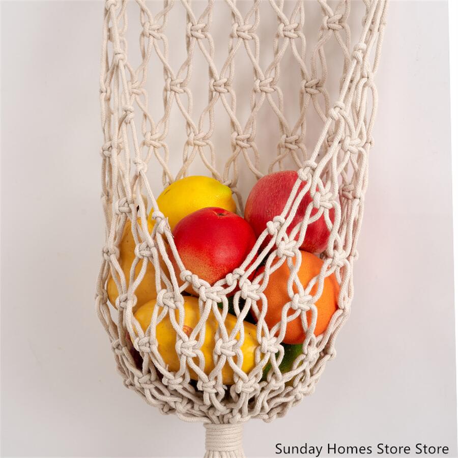 Macrame cesto portaoggetti per - Food Storage In Cabinets recensione e prezzo