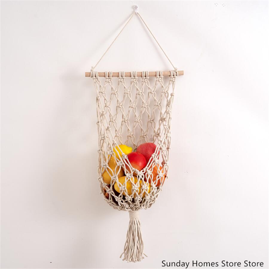 Macrame cesto portaoggetti per - Food Storage In Cabinets recensione e prezzo