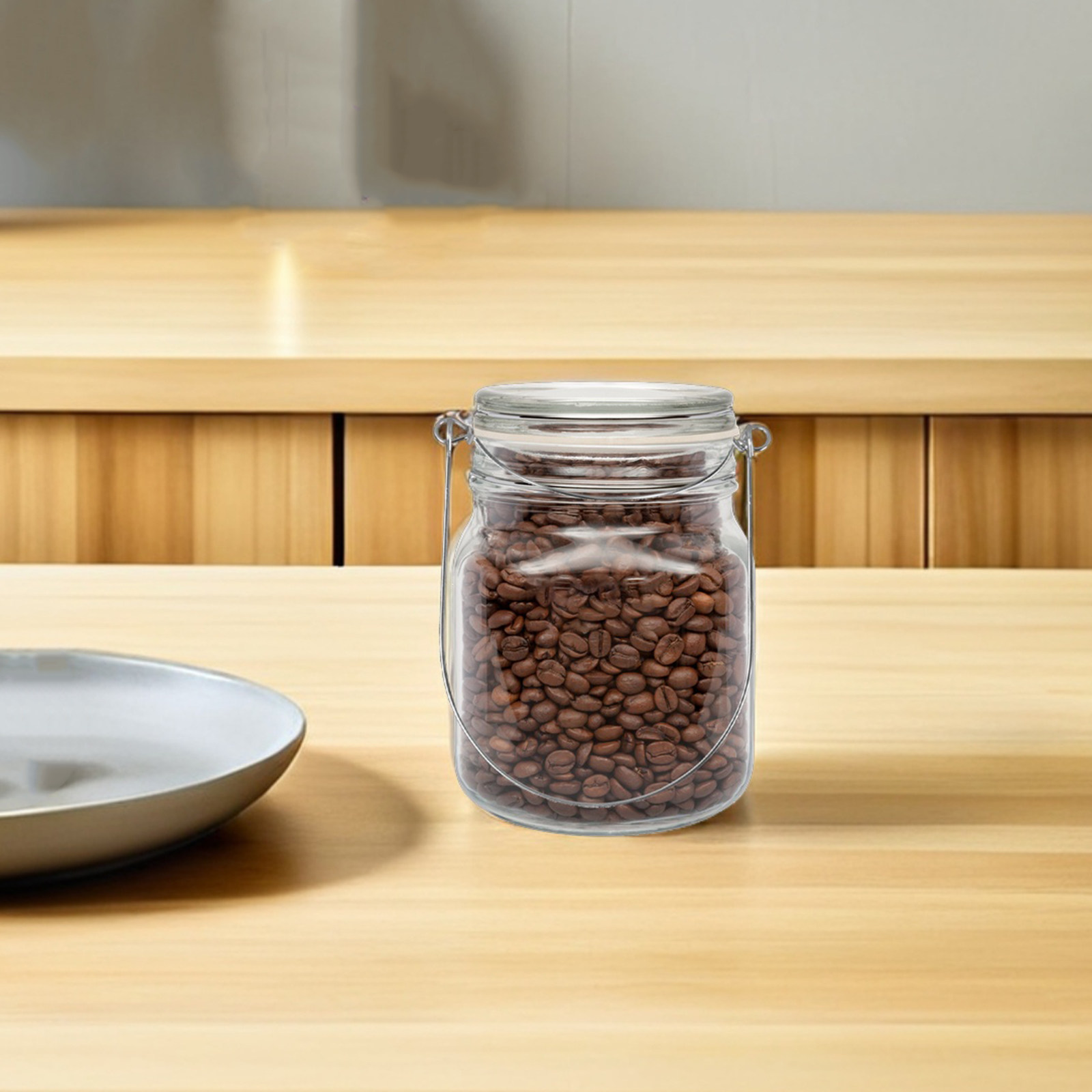 8 maniglie in filo di acciaio  - Mason Jar Wide Mouth recensione e prezzo