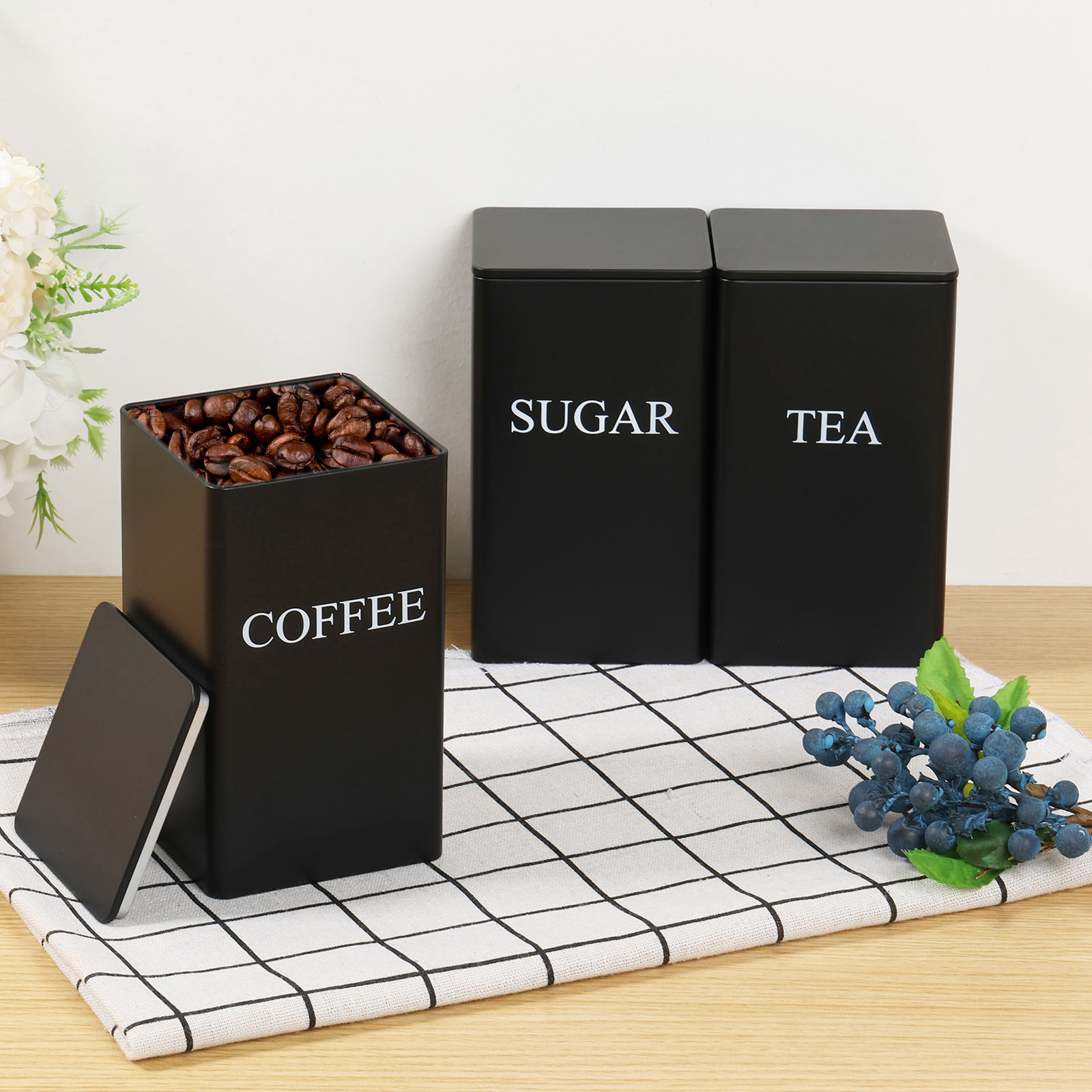 3 pezzi contenitori per la con - Food Storage Jars With Lids recensione e prezzo