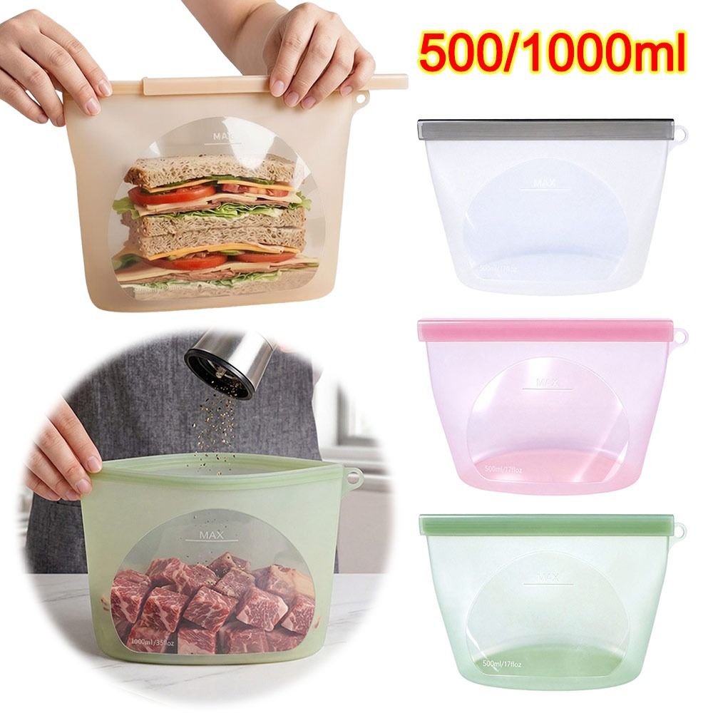Sacchetto in Silicone per Cons - Food Storage Ziploc Bags recensione e prezzo