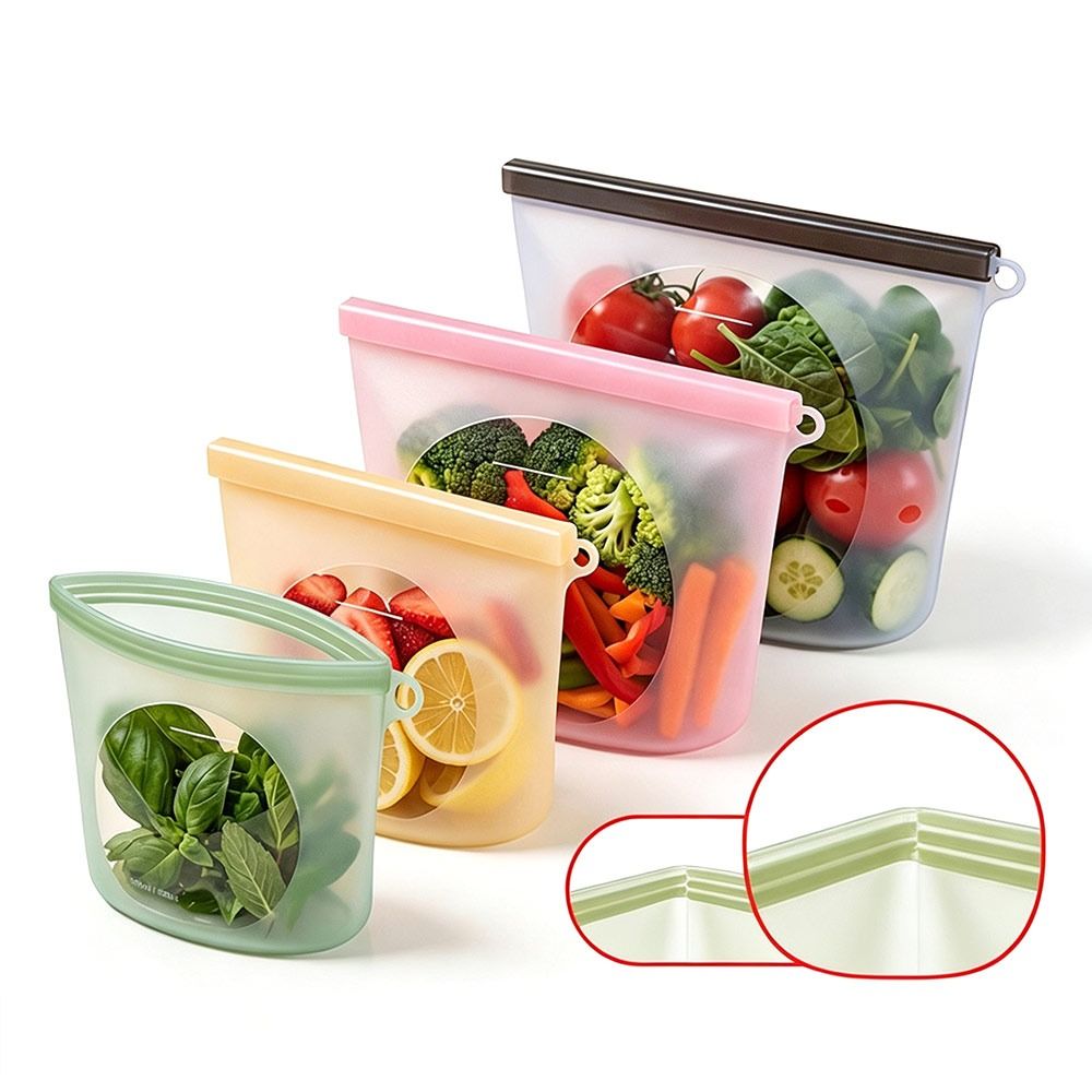 Sacchetto in Silicone per Cons - Food Storage Ziploc Bags recensione e prezzo