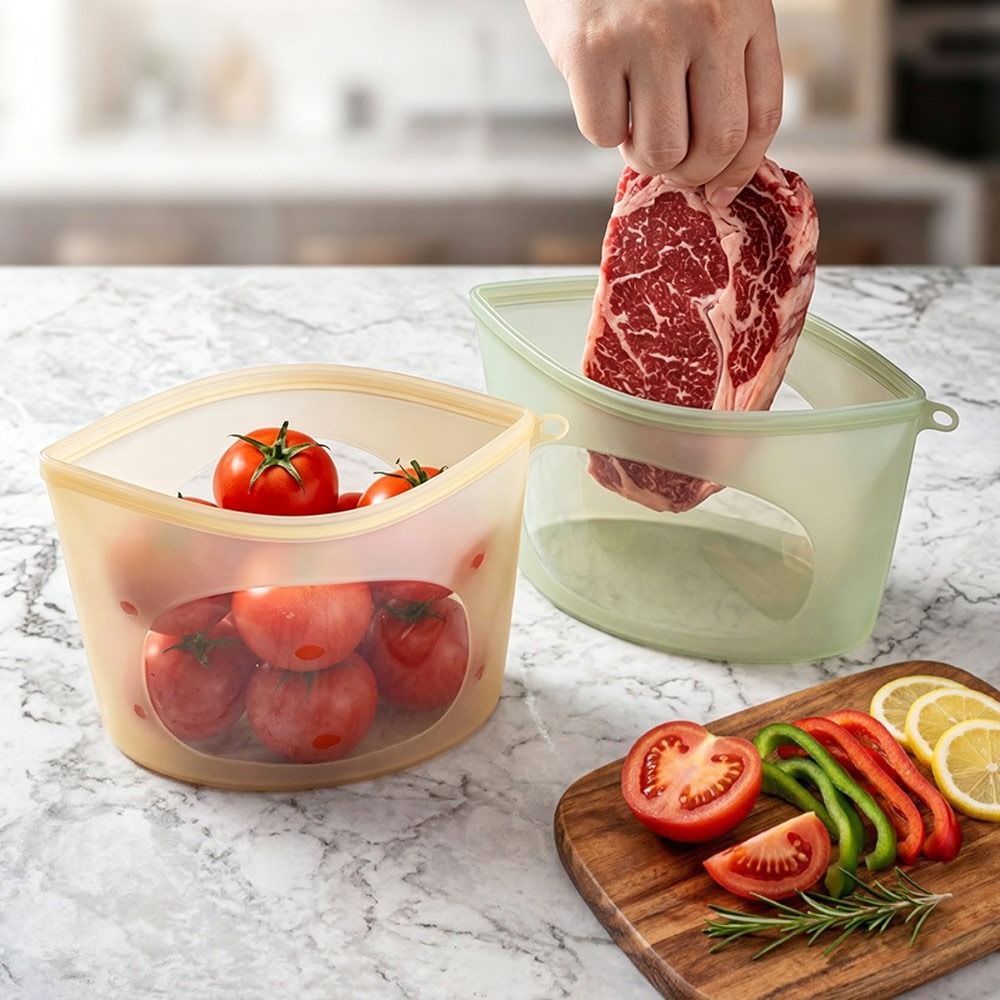 Sacchetto in Silicone per Cons - Food Storage Ziploc Bags recensione e prezzo