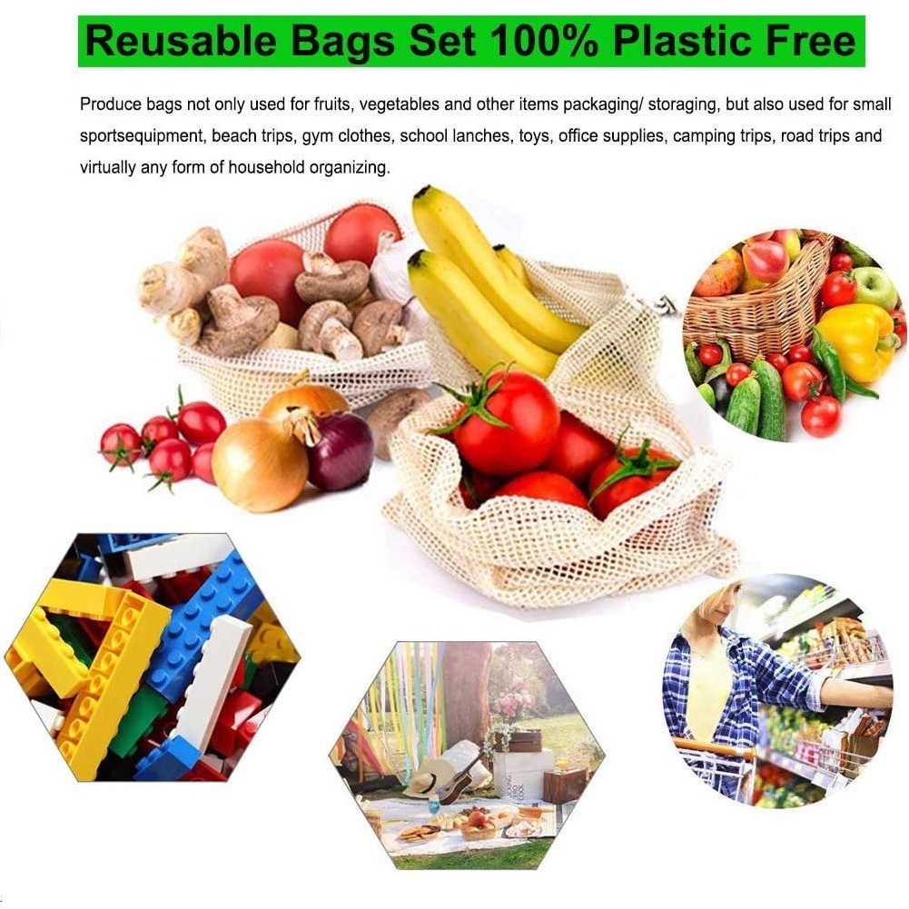 ACQUISTA il set A592Z9 di sacc - Produce Bag Reusable Mesh recensione e prezzo