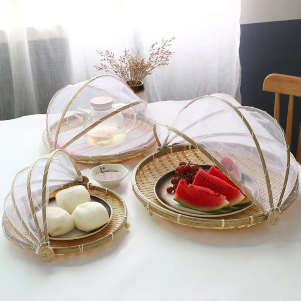 Cestino in bambù intrecciato A - Food Storage Net recensione e prezzo