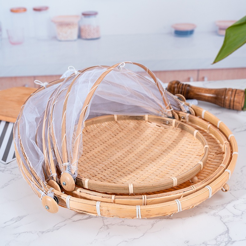 Cestino in bambù intrecciato A - Food Storage Net recensione e prezzo