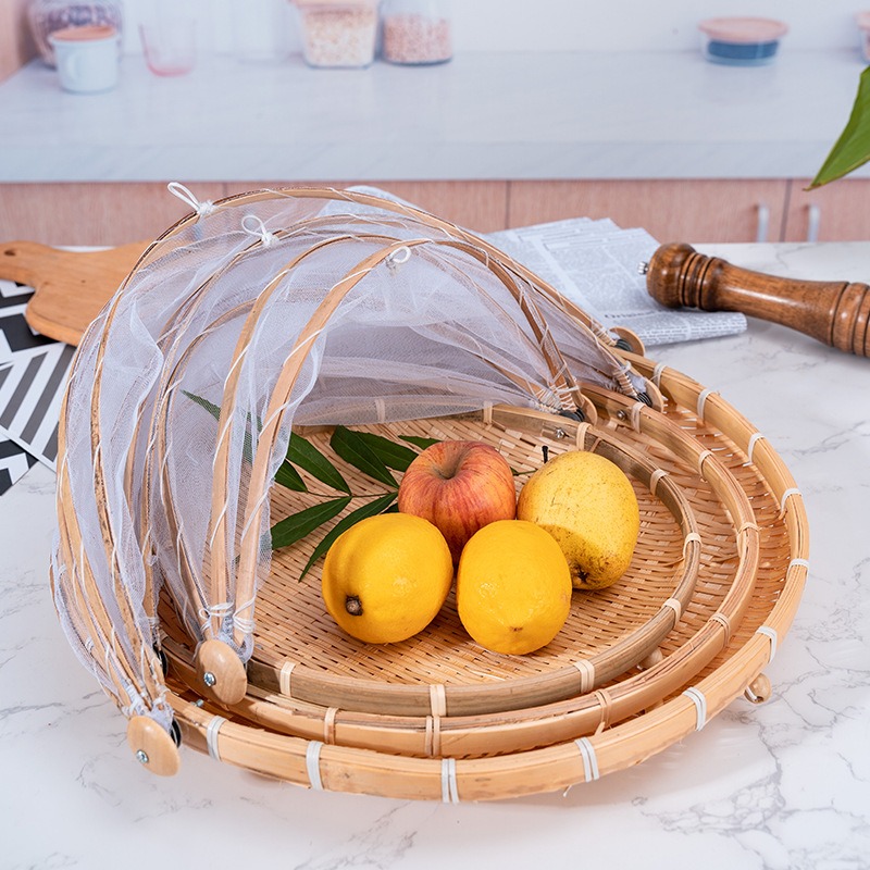 Cestino in bambù intrecciato A - Food Storage Net recensione e prezzo