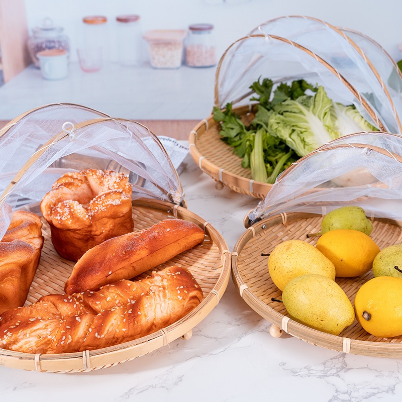 Cestino in bambù intrecciato A - Food Storage Net recensione e prezzo