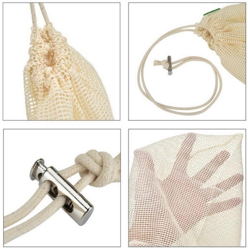 Sacchetti in rete cotone Sacch - Produce Bag Reusable Mesh recensione e prezzo