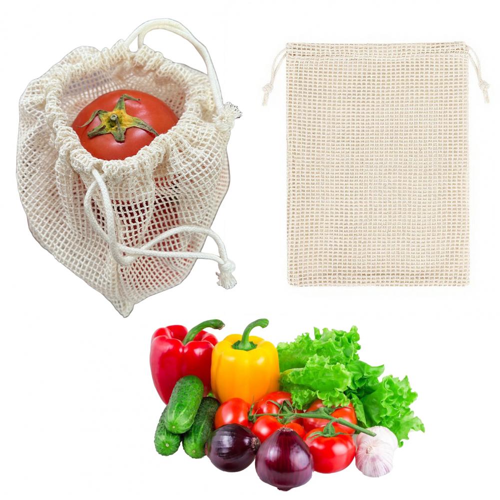 Sacchetti in Rete di Cotone pe - Produce Bag Reusable Mesh recensione e prezzo