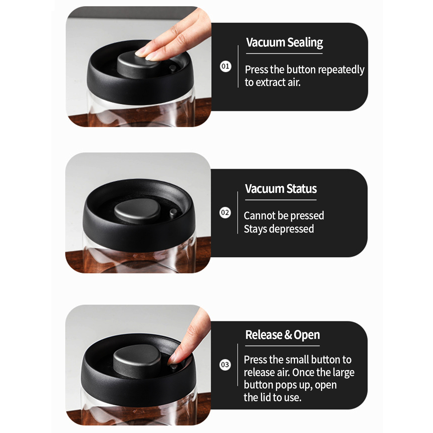 OANKR Contenitore Sottovuoto p - Food Storage Vacuum Containers recensione e prezzo