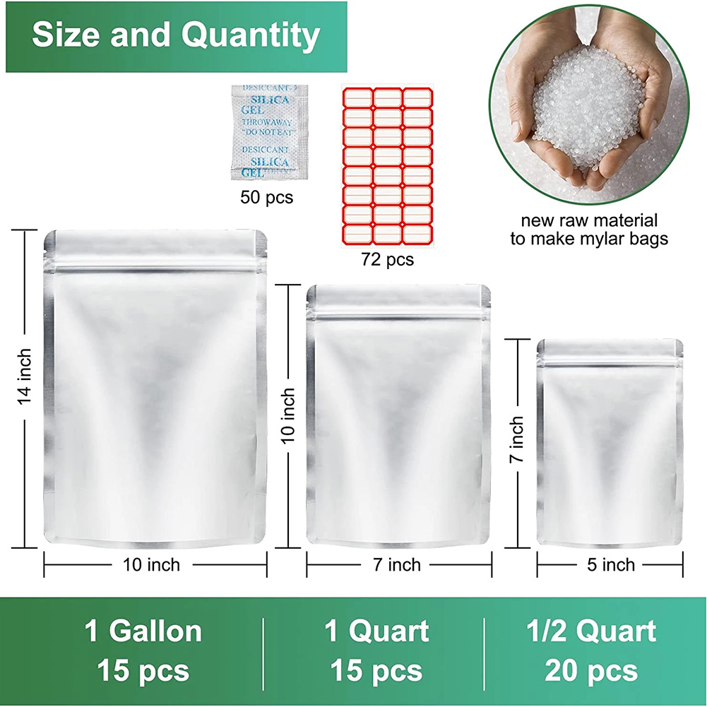 50 Sacchetti Sigillati con Ass - Food Storage Oxygen Absorbers recensione e prezzo
