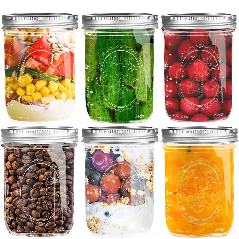 Barattoli Mason da 16oz a bocc - Mason Jar Wide Mouth recensione e prezzo