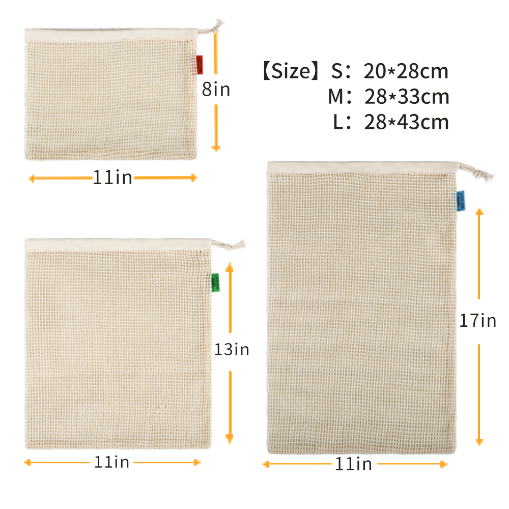 Borsa per prodotti riutilizzab - Produce Bag Reusable Mesh recensione e prezzo