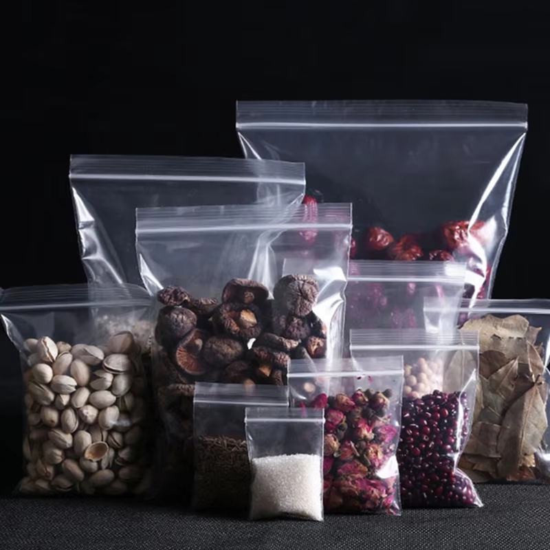 100 Pezzi di Sacchetti Traspar - Food Storage Zip Lock Bags recensione e prezzo