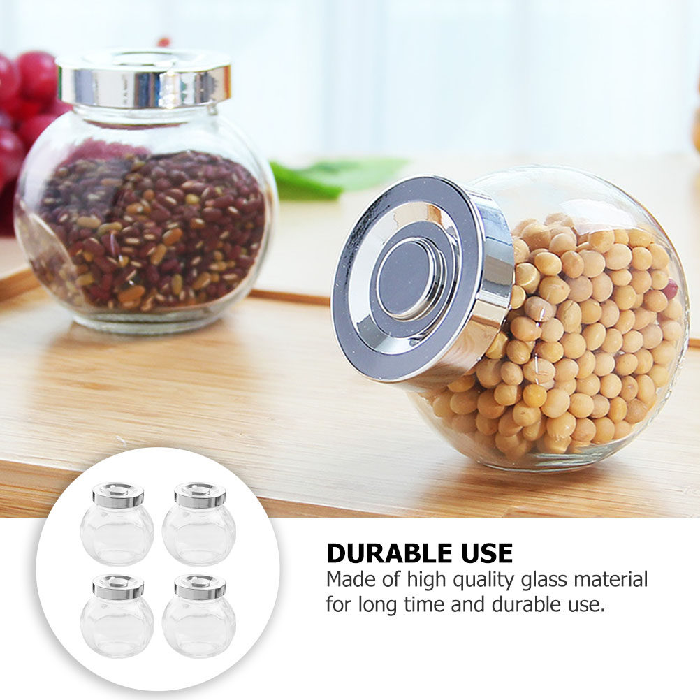 8 Barattoli in Vetro Leggeri e - Food Storage Canister recensione e prezzo