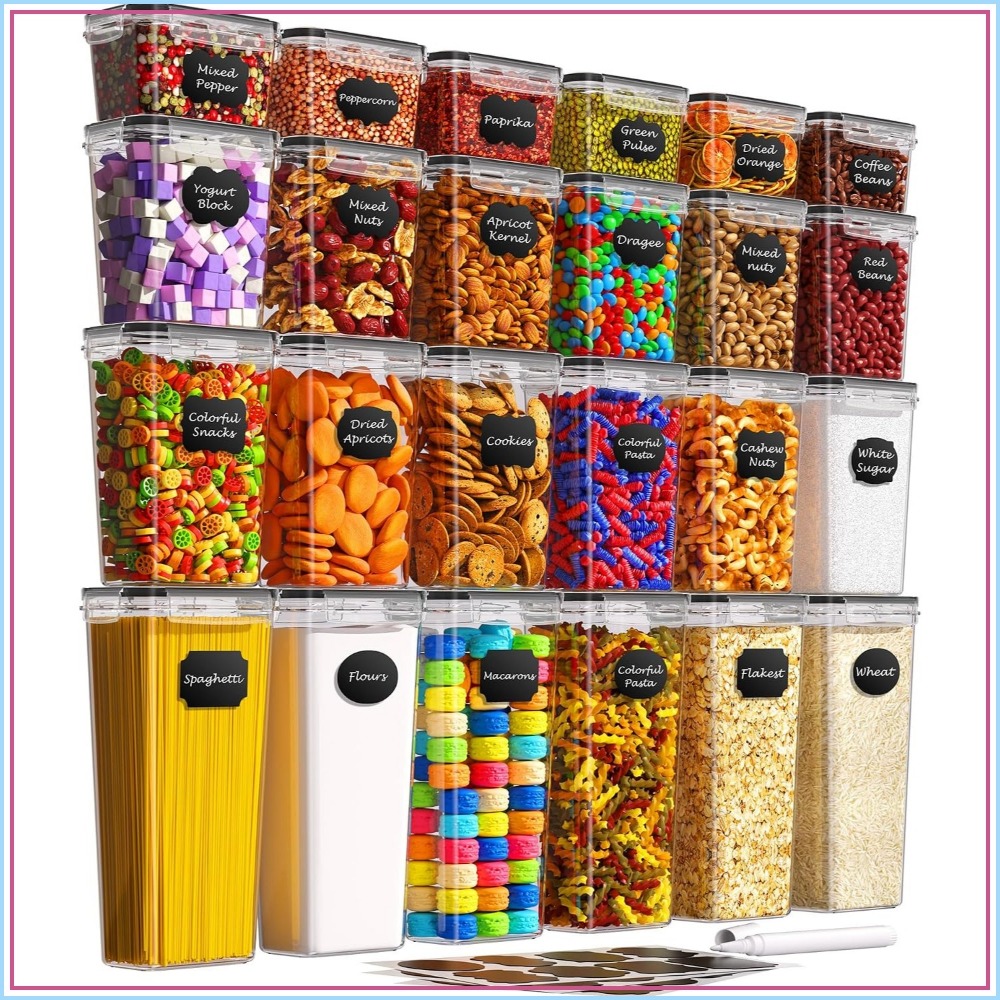 Set di 24 Contenitori Ermetici - Food Storage Canister recensione e prezzo