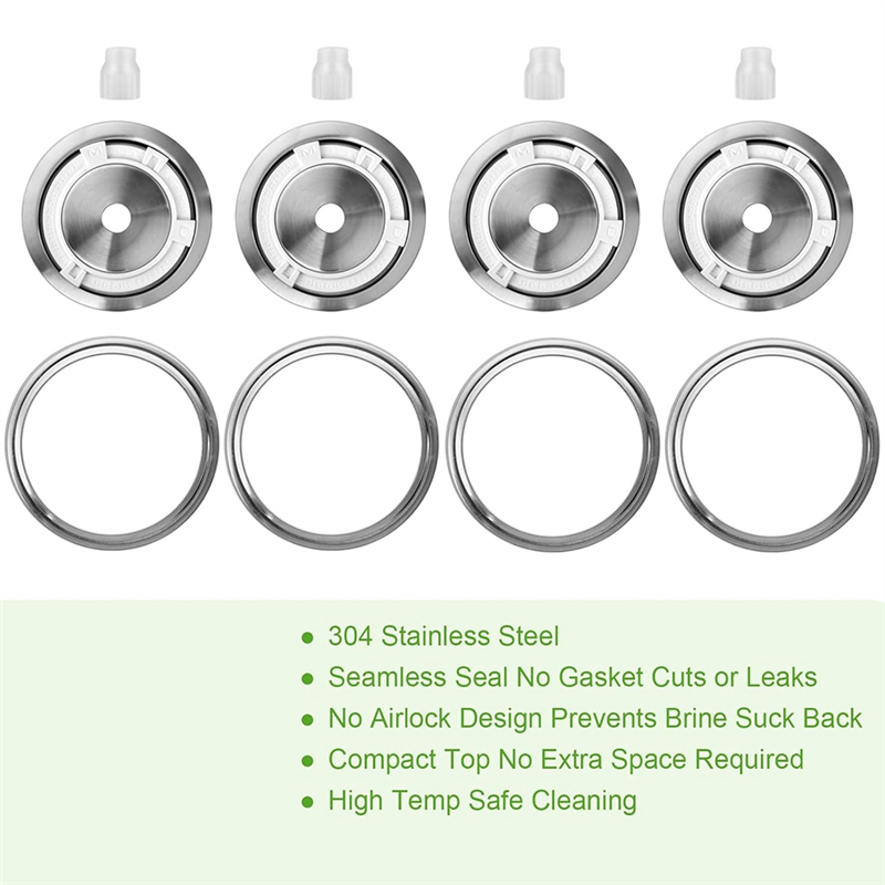 ABLK 4 pezzi coperchi per ferm - Mason Jar Wide Mouth recensione e prezzo
